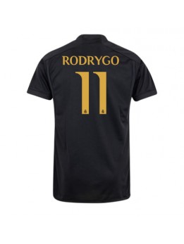 Moški Nogometna dresi replika Real Madrid Rodrygo Goes #11 Tretji 2023-24 Kratek rokav